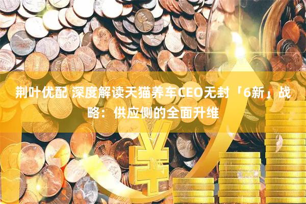 荆叶优配 深度解读天猫养车CEO无封「6新」战略：供应侧的全面升维